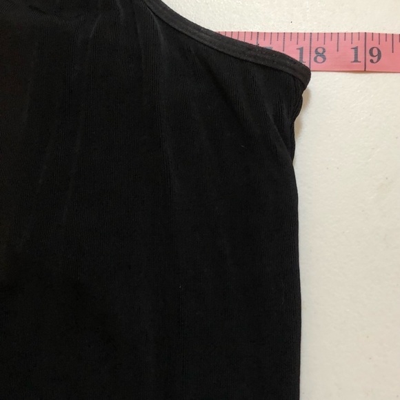 CHICO’S TRAVELS Large navy 2 PC long sleeve tie at waist top matching camisole - Picture 12 of 16